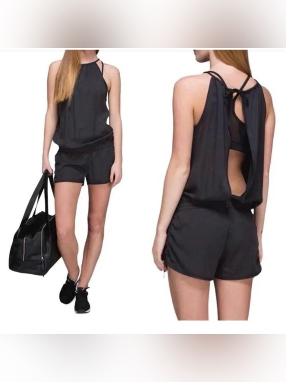 Lululemon Open-Back Halter Romper
